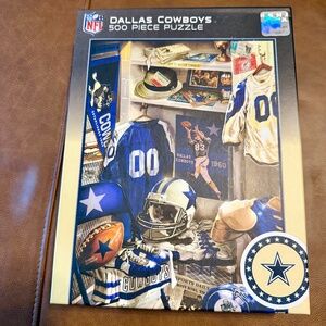 NWB MasterPieces Dallas Cowboys Locker Room 500 Piece Jigsaw Puzzle